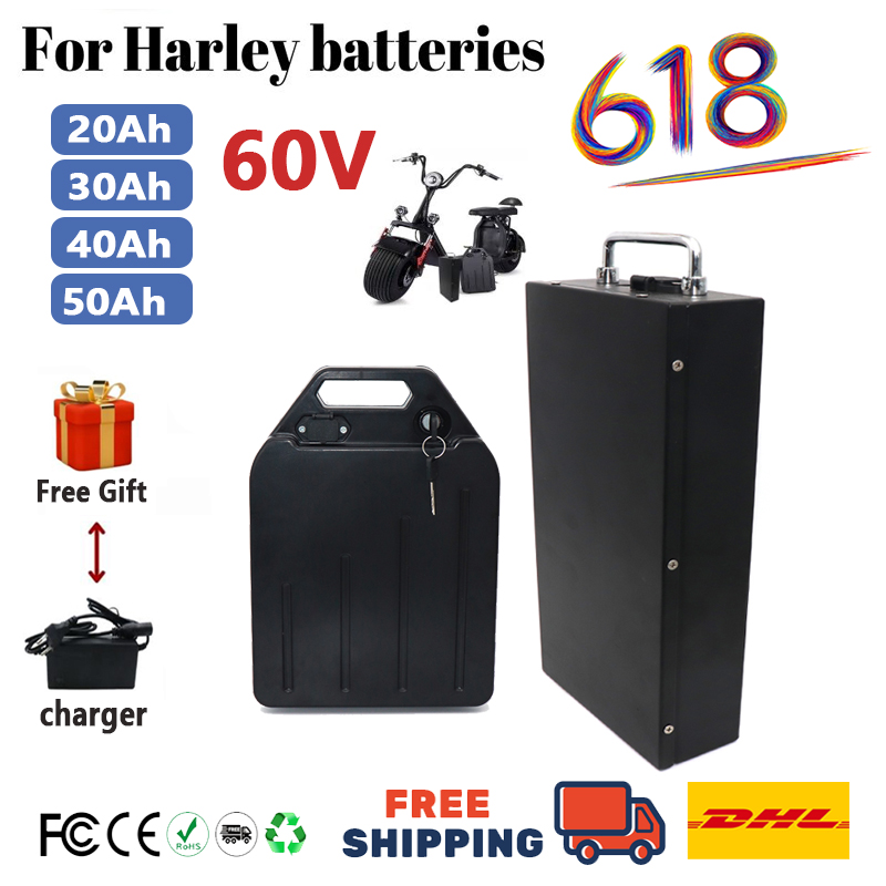 할리배터리 60V 20Ah 30Ah 40Ah 50Ah  - 60V 50Ah Electric Scooter Battery 리뷰 및 가격